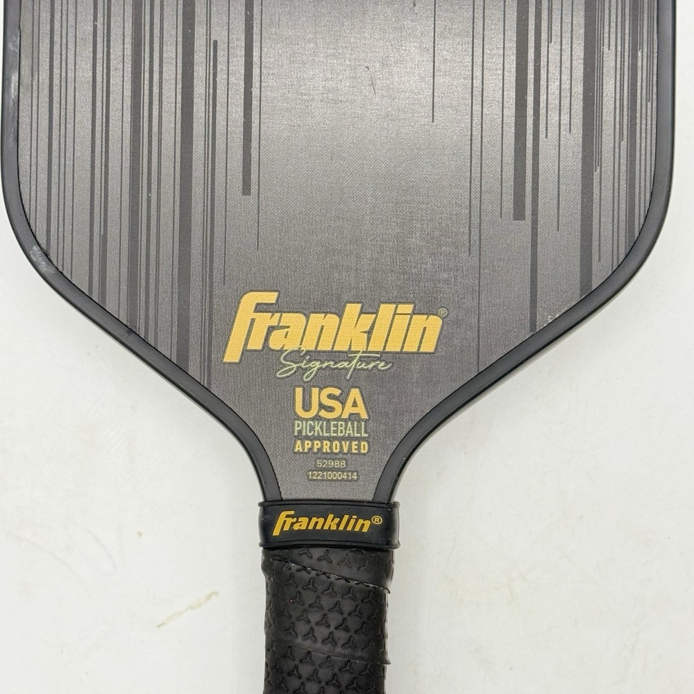 Franklin Signature Carbon STK 17mm Pickleball Paddle Carbon Fiber Control Used - Picture 3 of 13